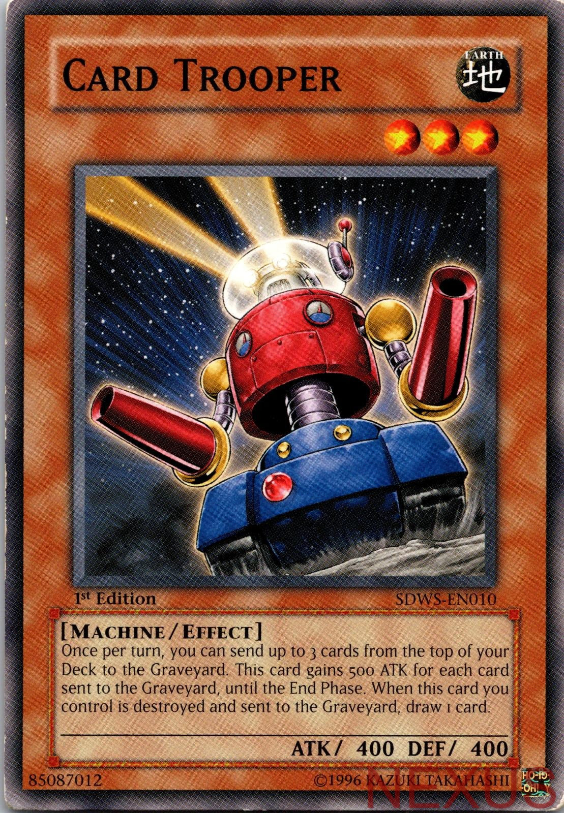 Card Trooper SDWS-EN010 Common 1st Edition Lightly Played