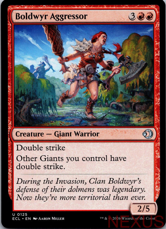 Boldwyr Aggressor 125 Uncommon Near Mint