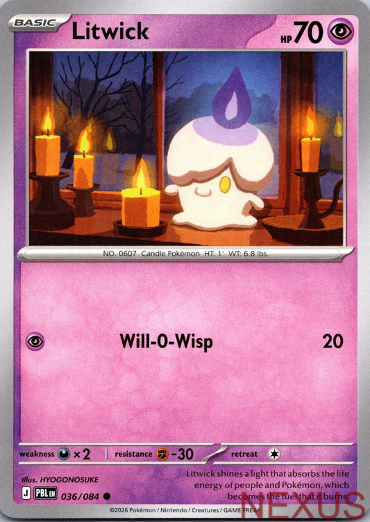 Litwick 036/084 Common Near Mint