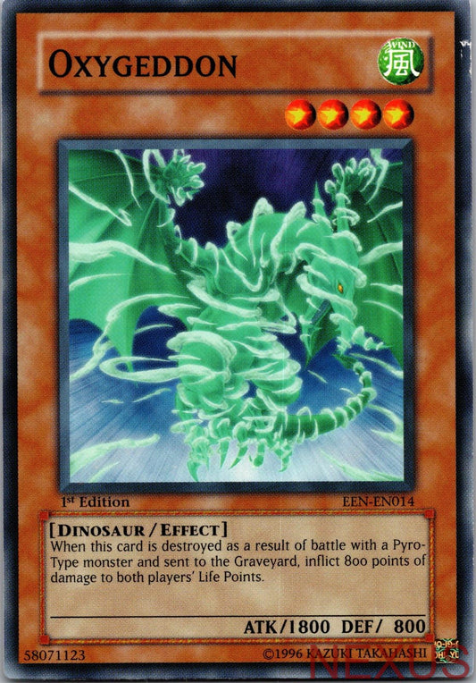 Oxygeddon EEN-EN014 Common Elemental Energy Yu-Gi-Oh 1st Edition MP