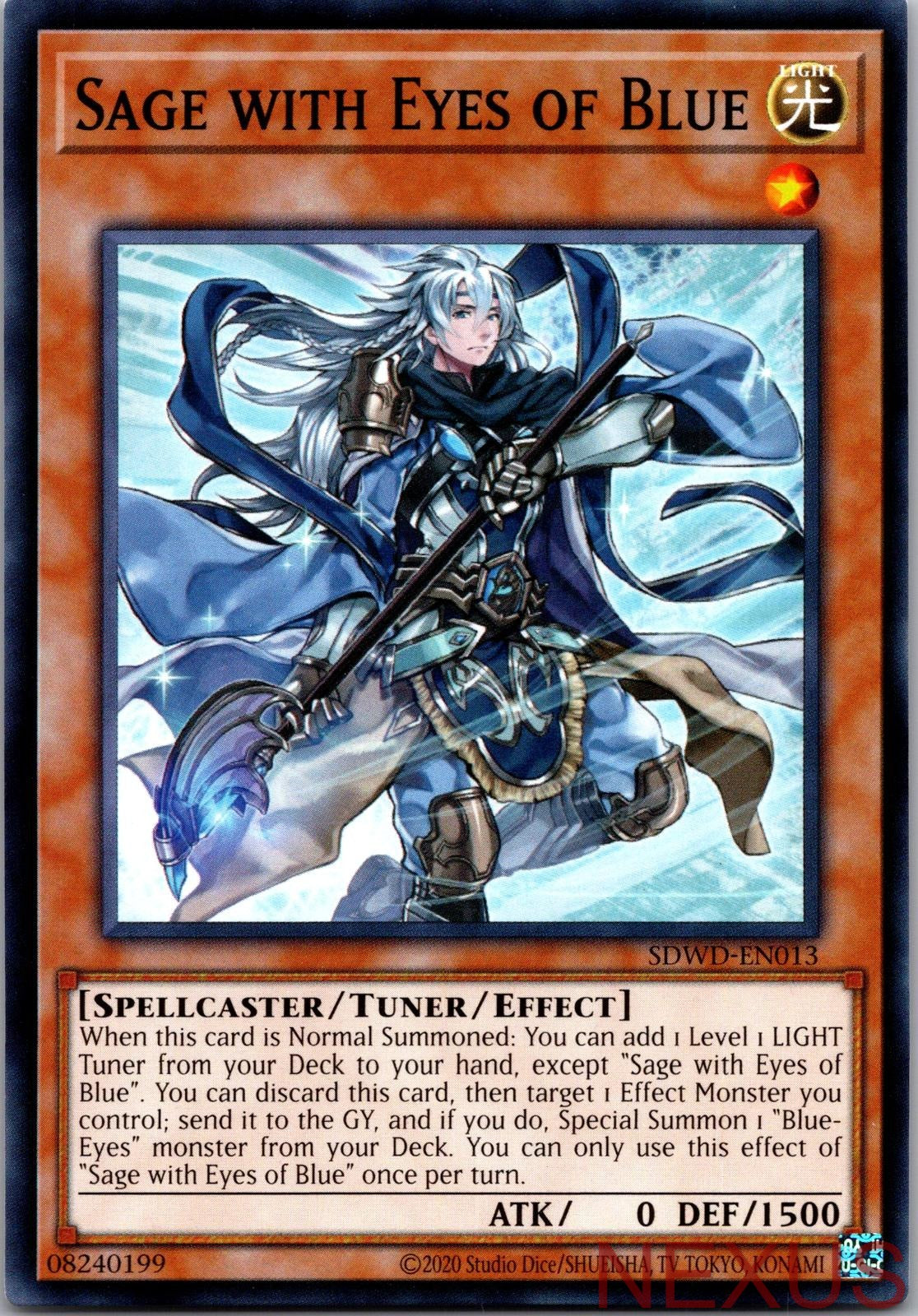 Sage with Eyes of Blue SDWD-EN013 Common Unlimited Near Mint