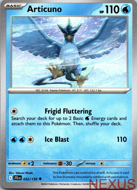 Articuno 032/159 Uncommon Near Mint