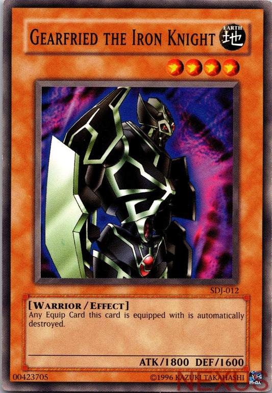 Gearfried the Iron Knight SDJ-012 Common Starter Deck: Joey Unlimited Near Mint