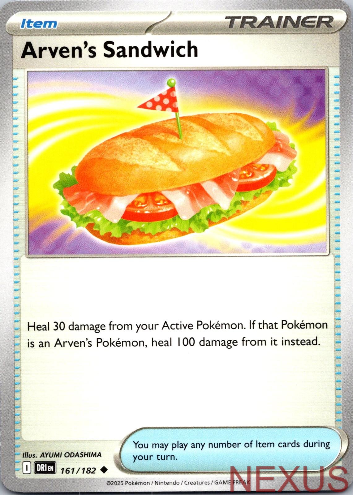 Arven's Sandwich 161/182 Uncommon Near Mint
