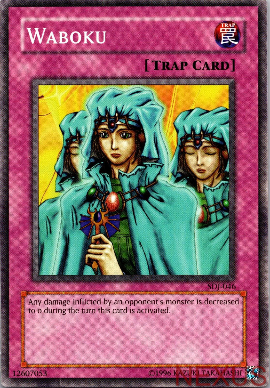 Waboku SDJ-046 Common Starter Deck: Joey Yu-Gi-Oh Unlimited Near Mint
