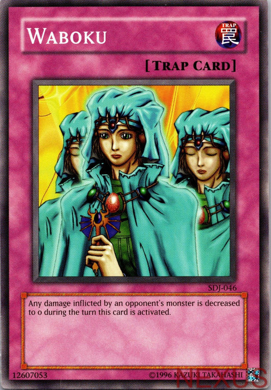 Waboku SDJ-046 Common Starter Deck: Joey Yu-Gi-Oh Unlimited Near Mint