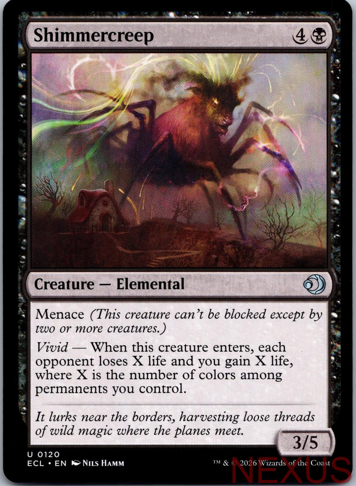 Shimmercreep 120 Uncommon Near Mint