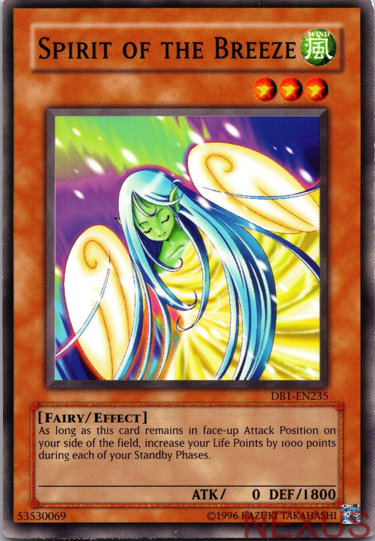 Spirit of the Breeze DB1-EN235 Common Dark Beginning 1 Unlimited Near Mint