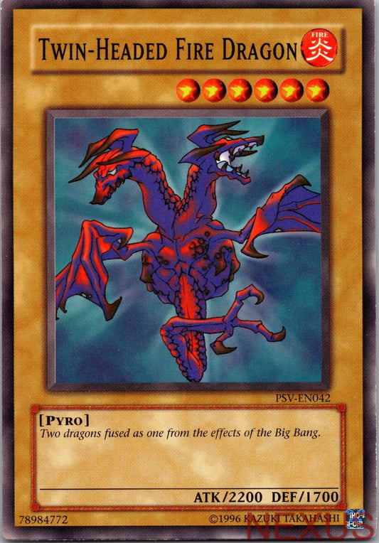 Twin-Headed Fire Dragon PSV-EN042 Unlimited NM