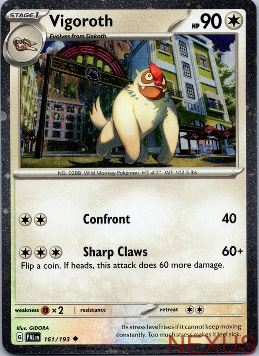 Vigoroth (Cosmos Holo) 161/193 Uncommon Near Mint