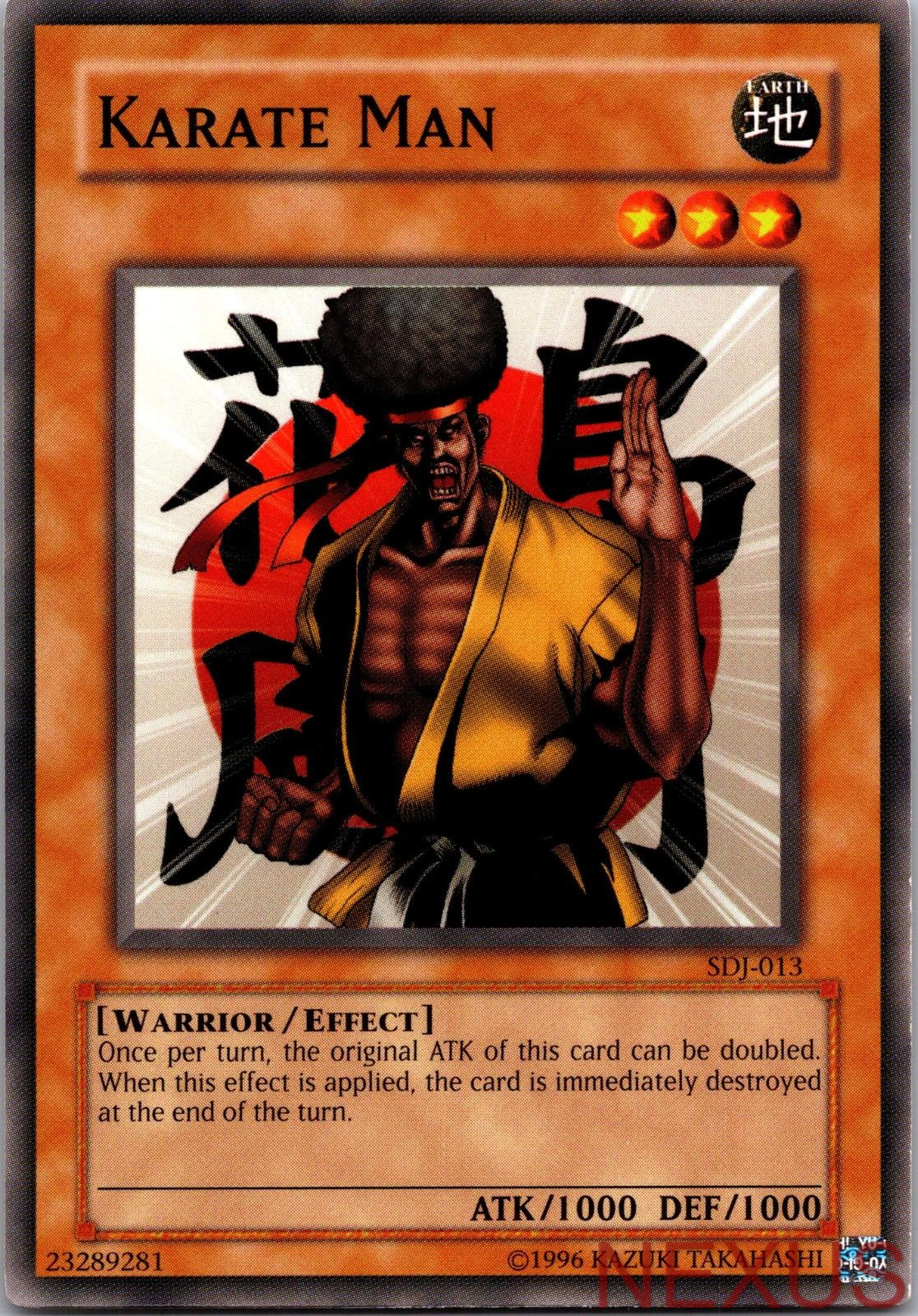 Karate Man SDJ-013 Common Unlimited Lightly Played