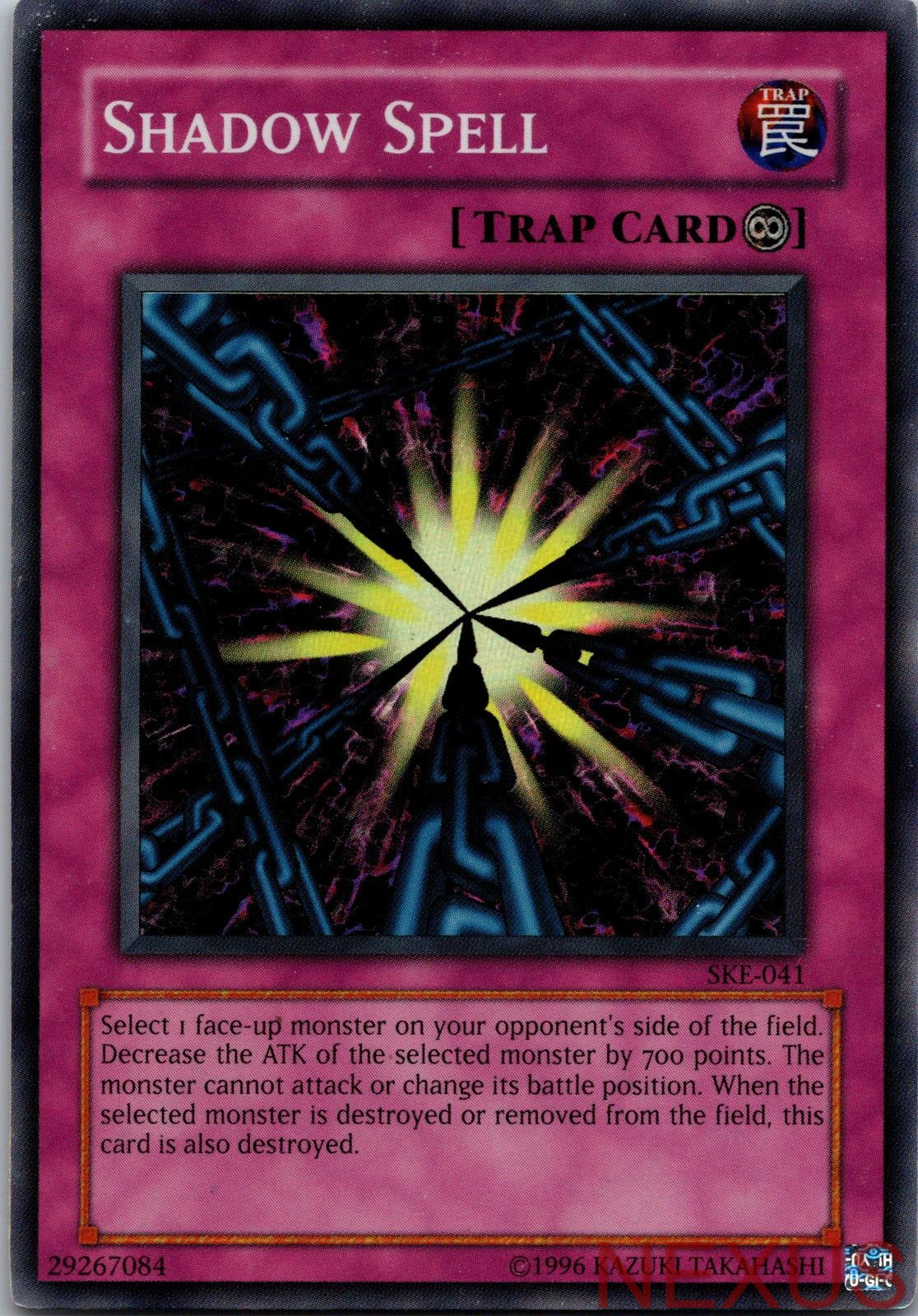 Shadow Spell SKE-041 Super Rare Unlimited Lightly Played