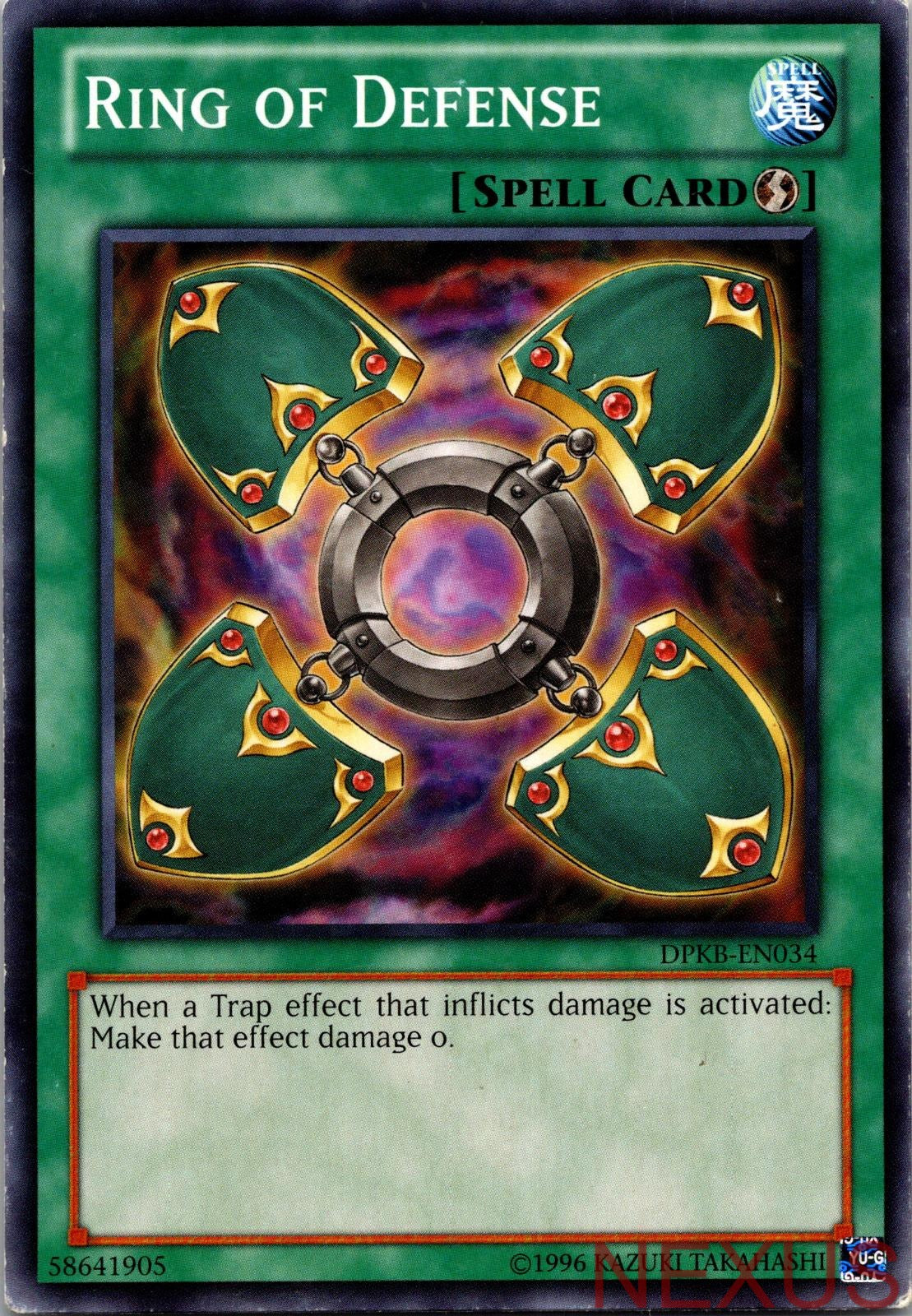 Ring of Defense DPKB-EN034 Common Unlimited Lightly Played
