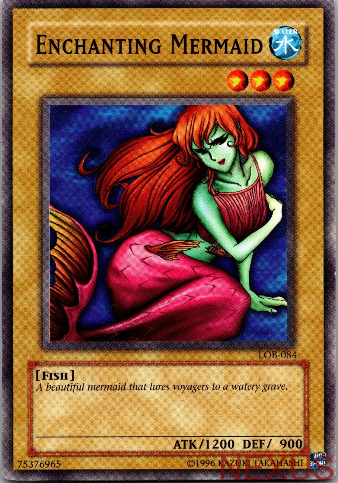 Enchanting Mermaid LOB-084 The Legend of Blue Eyes White Dragon Unlimited NM