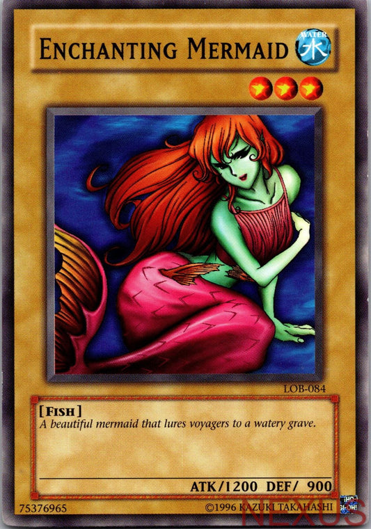 Enchanting Mermaid LOB-084 The Legend of Blue Eyes White Dragon Unlimited NM