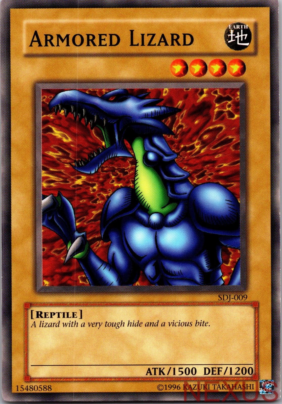 Armored Lizard SDJ-009 Common Unlimited Lightly Played