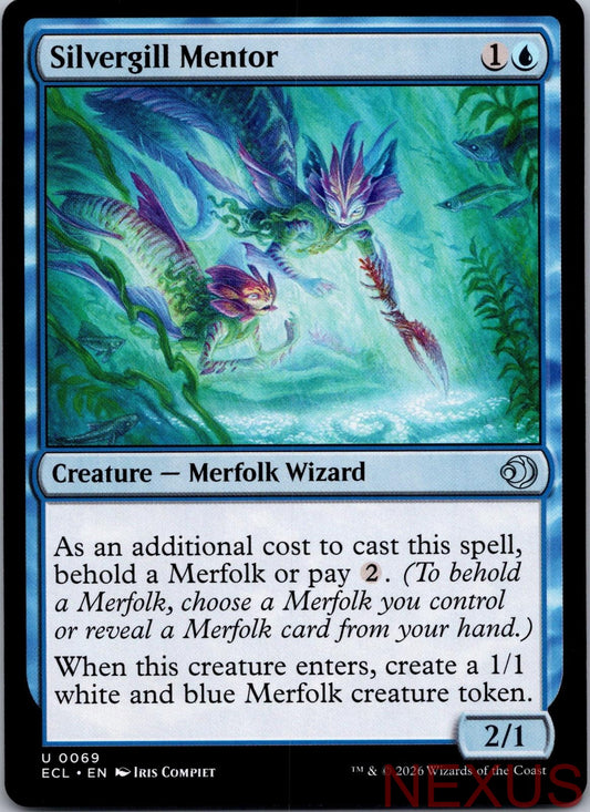 Silvergill Mentor 69 Uncommon Near Mint