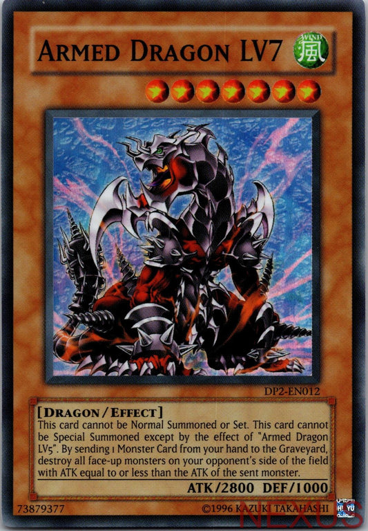 Armed Dragon LV7 DP2-EN012 Duelist Pack 2: Chazz Princeton Yu-Gi-Oh Unlimited NM