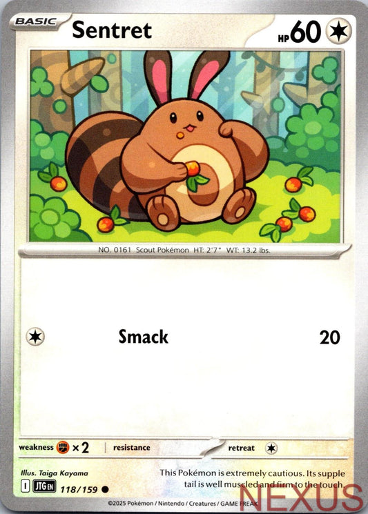 Sentret 118/159 Common Near Mint