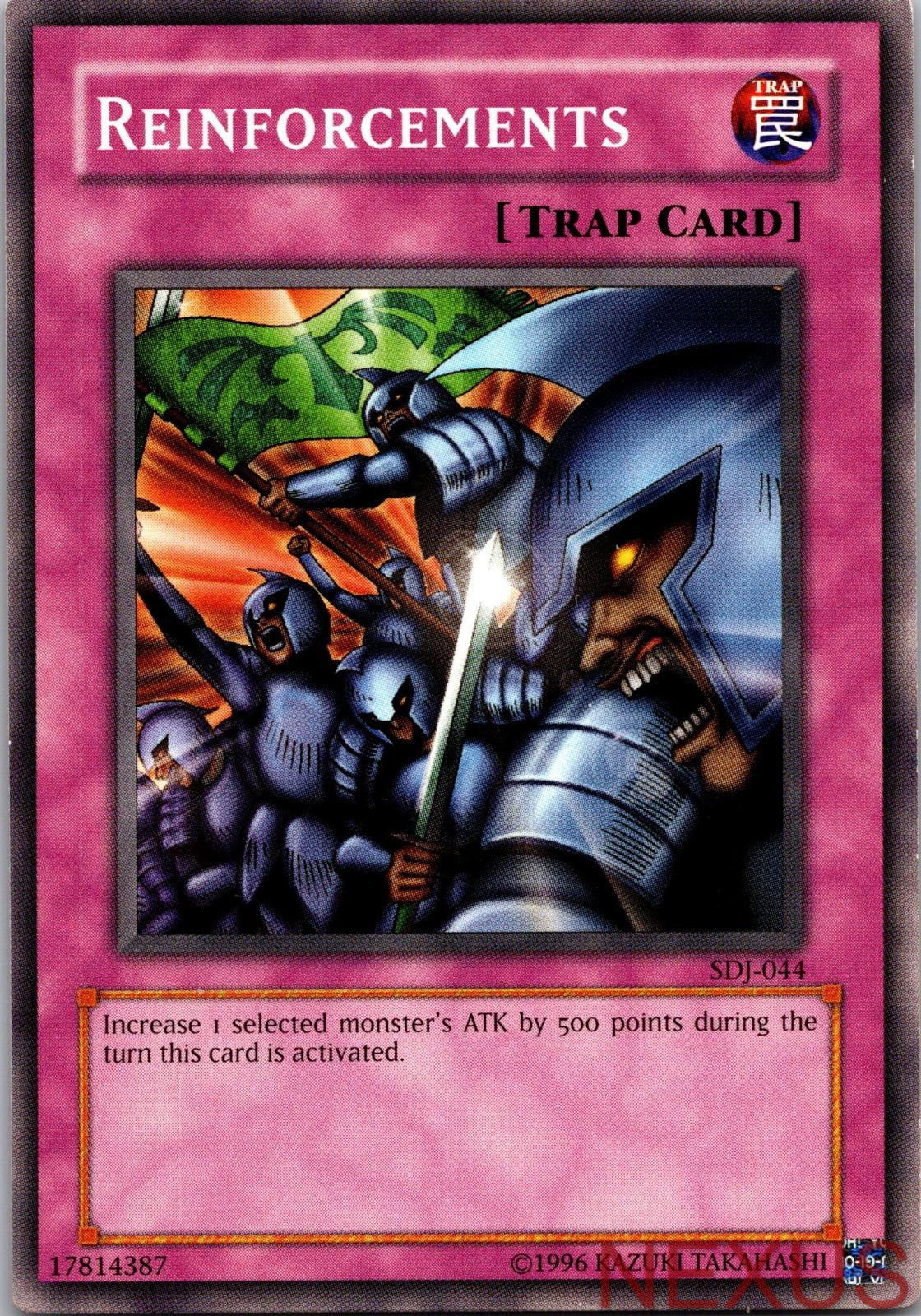 Reinforcements SDJ-044 Common Starter Deck: Joey Yu-Gi-Oh Unlimited Near Mint