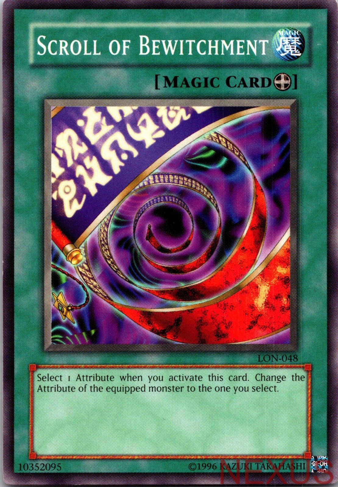 Scroll of Bewitchment LON-048 Common Unlimited Lightly Played