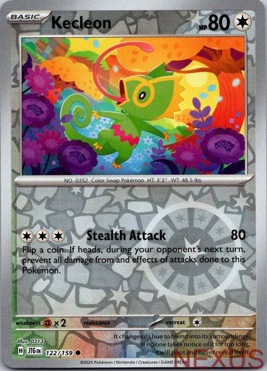 Kecleon 122/159 Common Reverse Holo Near Mint