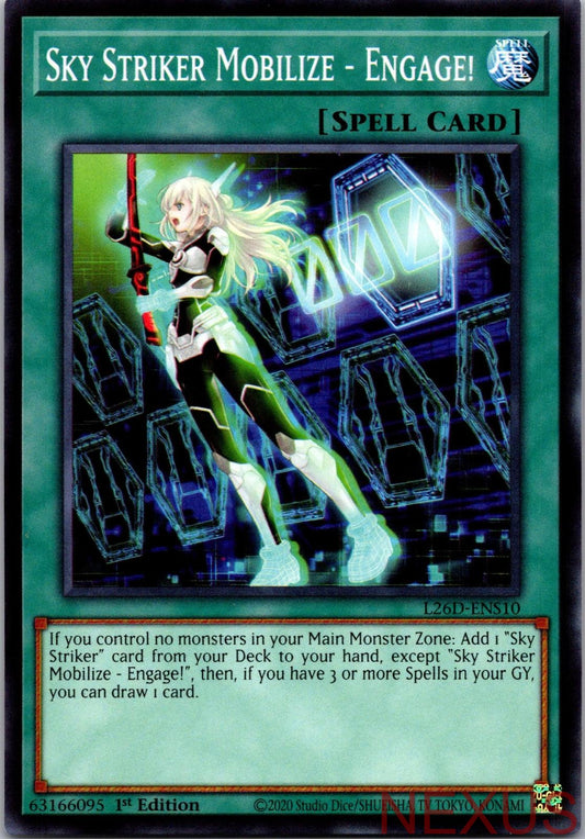 Sky Striker Mobilize - Engage! L26D-ENS10 1st Edition NM