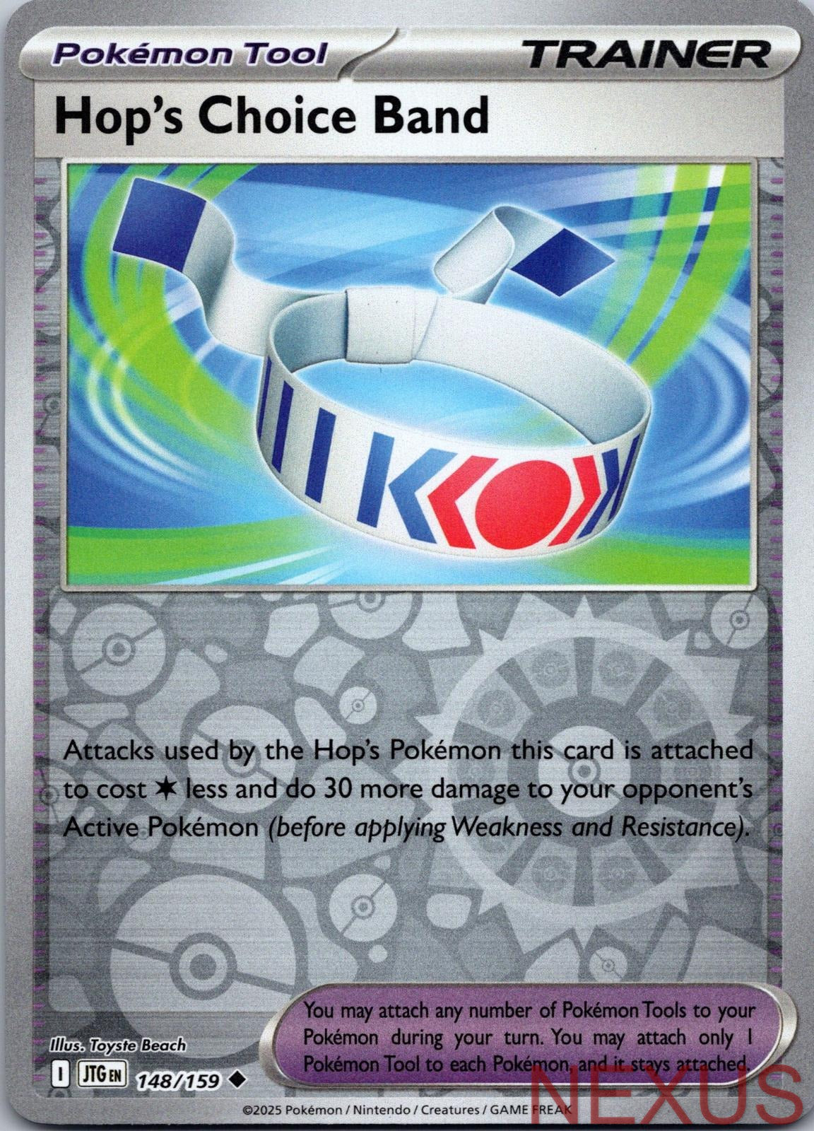 Hop's Choice Band 148/159 Uncommon Reverse Holo Near Mint