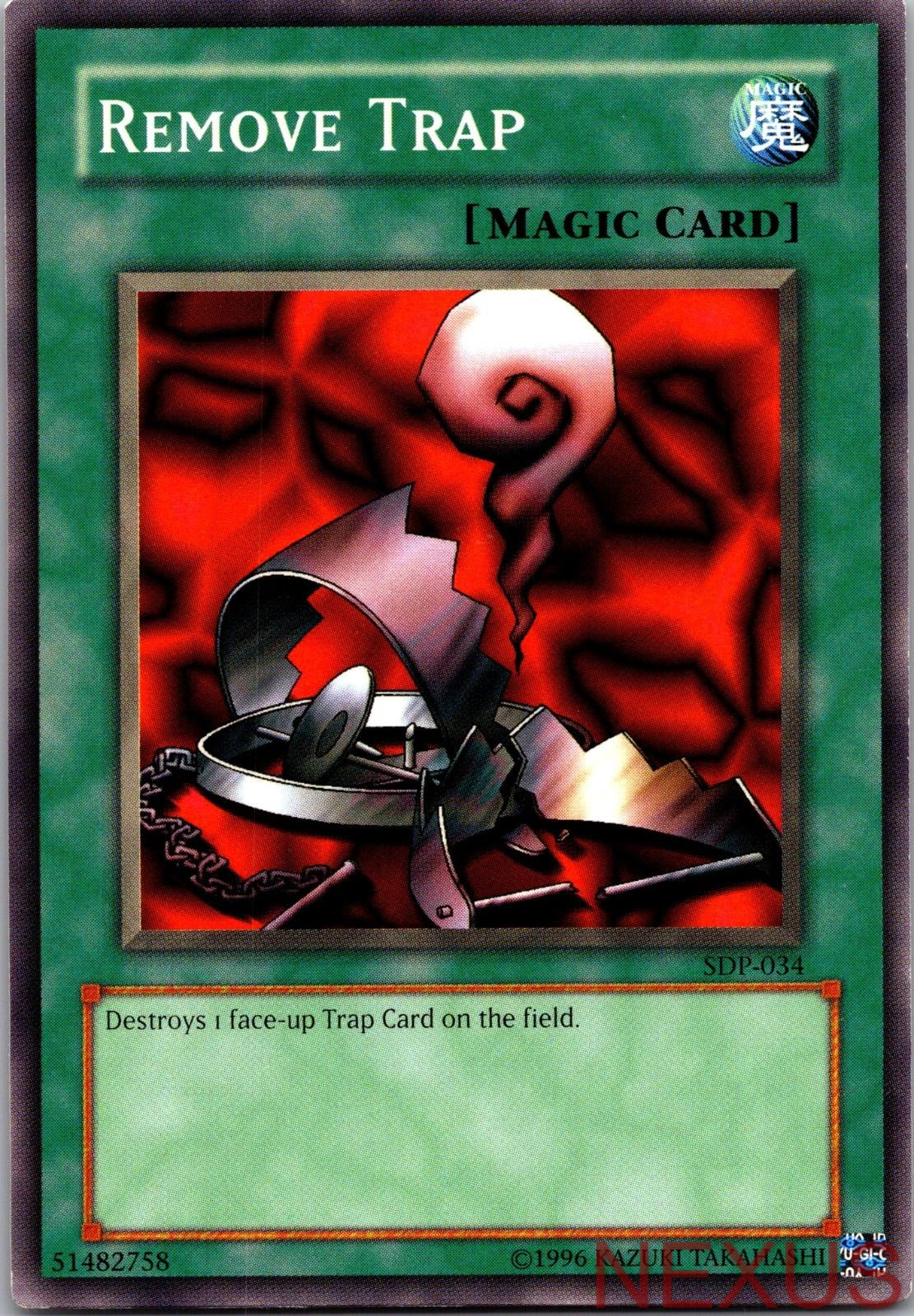 Remove Trap SDP-034 Common Unlimited Lightly Played