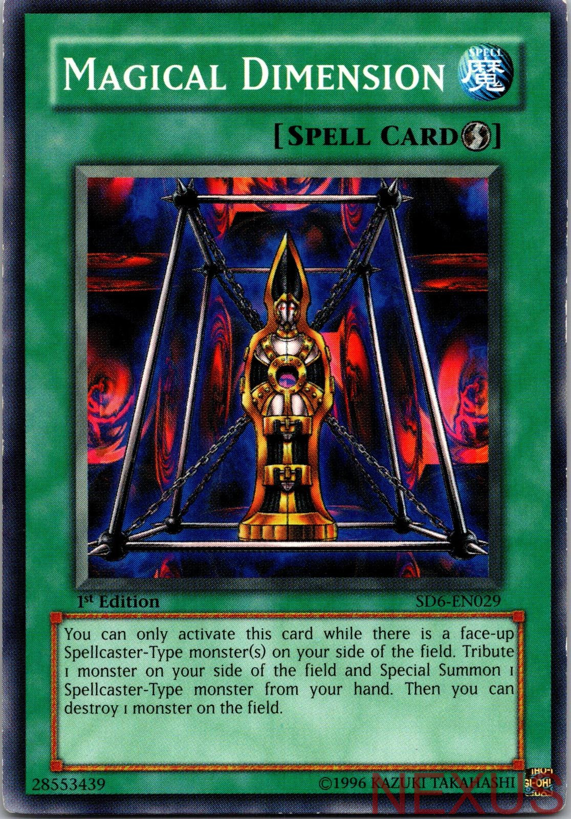 Magical Dimension SD6-EN029 Common 1st Edition Lightly Played
