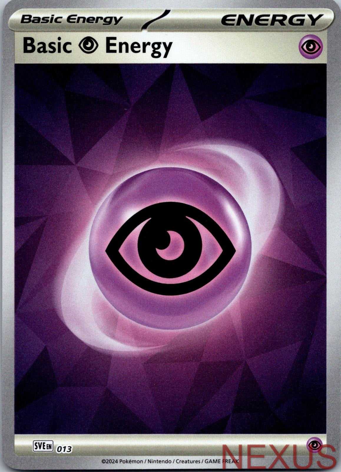 Basic Psychic Energy 013 Holo Near Mint