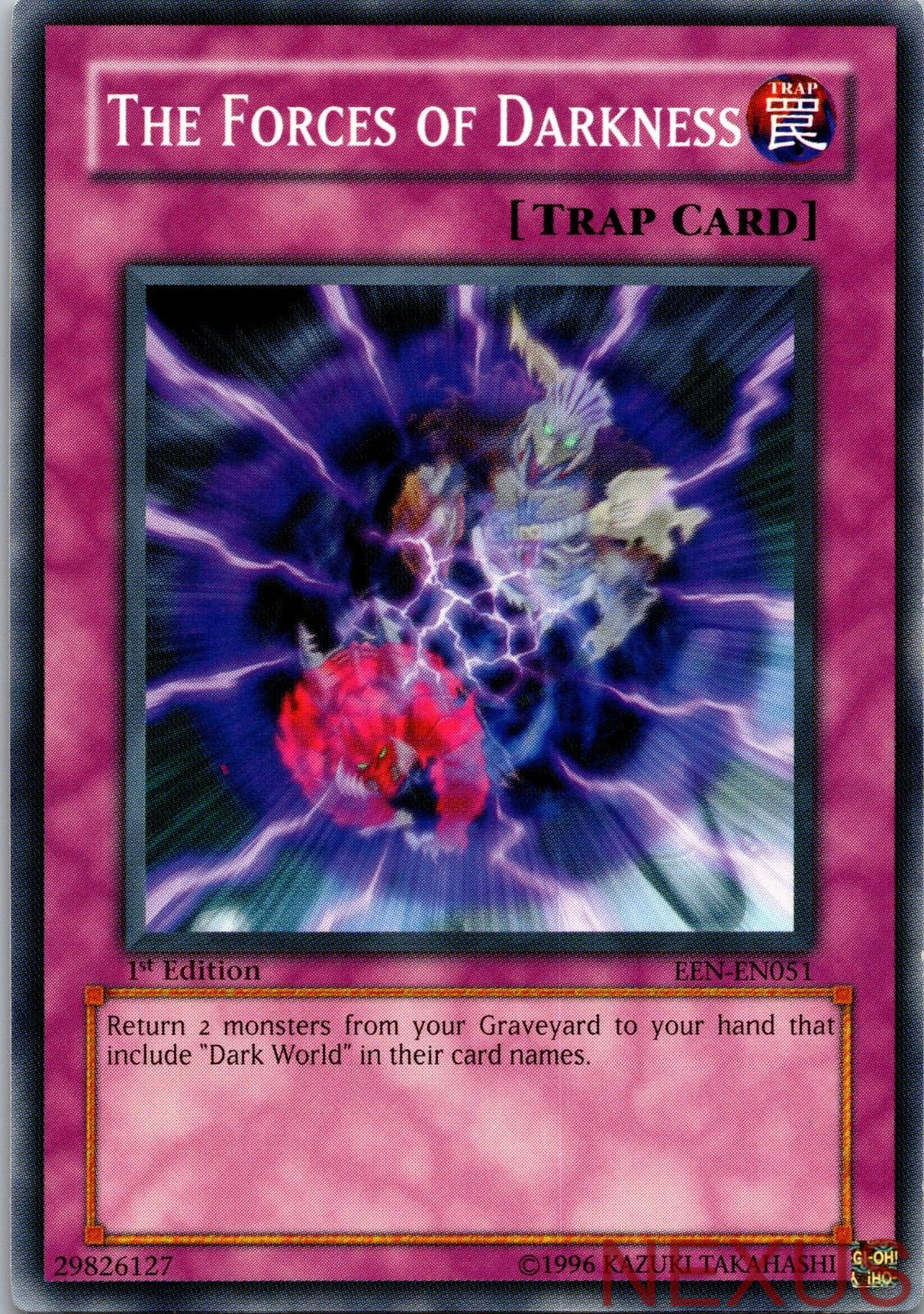 The Forces of Darkness EEN-EN051 Common Elemental Energy Yu-Gi-Oh 1st Edition NM
