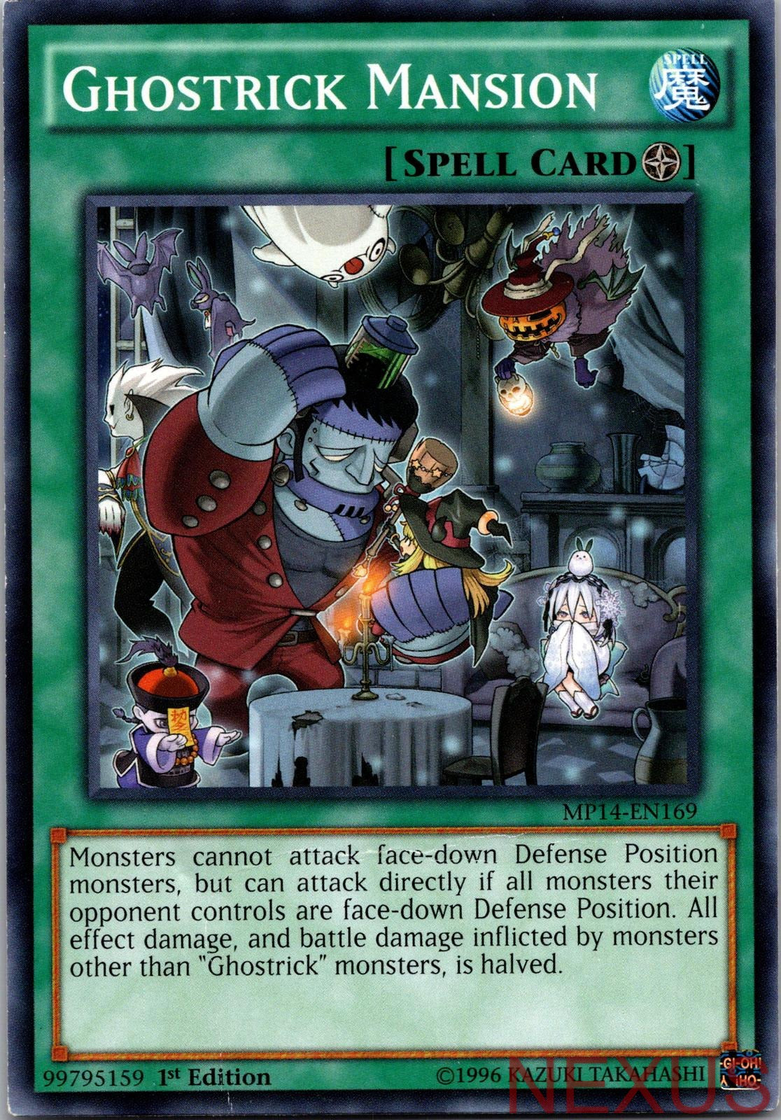 Ghostrick Mansion MP14-EN169 Common 1st Edition Lightly Played