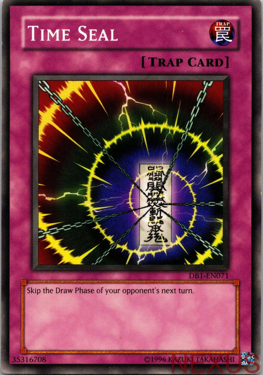 Time Seal DB1-EN071 Common Dark Beginning 1 Yu-Gi-Oh Unlimited Near Mint