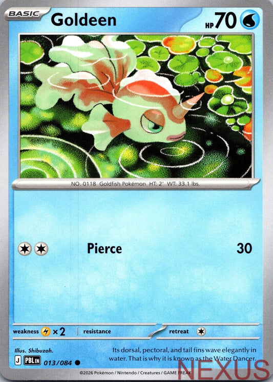 Goldeen 013/084 Common Near Mint