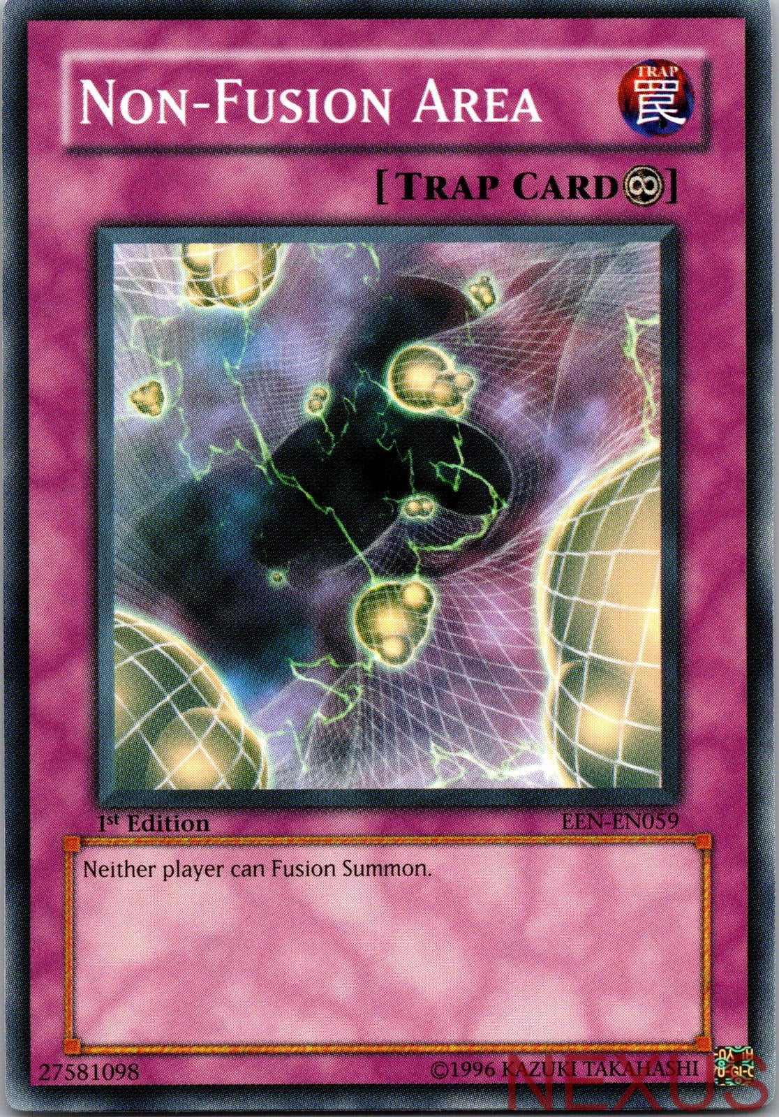 Non-Fusion Area EEN-EN059 Common 1st Edition Lightly Played