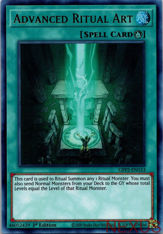 Advanced Ritual Art GFP2-EN153 Ultra Rare 1st Edition Near Mint