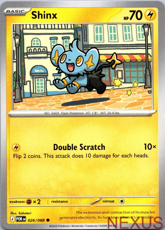 Shinx 026/088 Common Near Mint