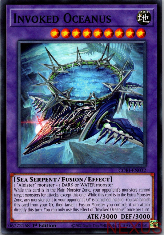 Invoked Oceanus CORI-EN032 Common / Short Print 1st Edition Near Mint