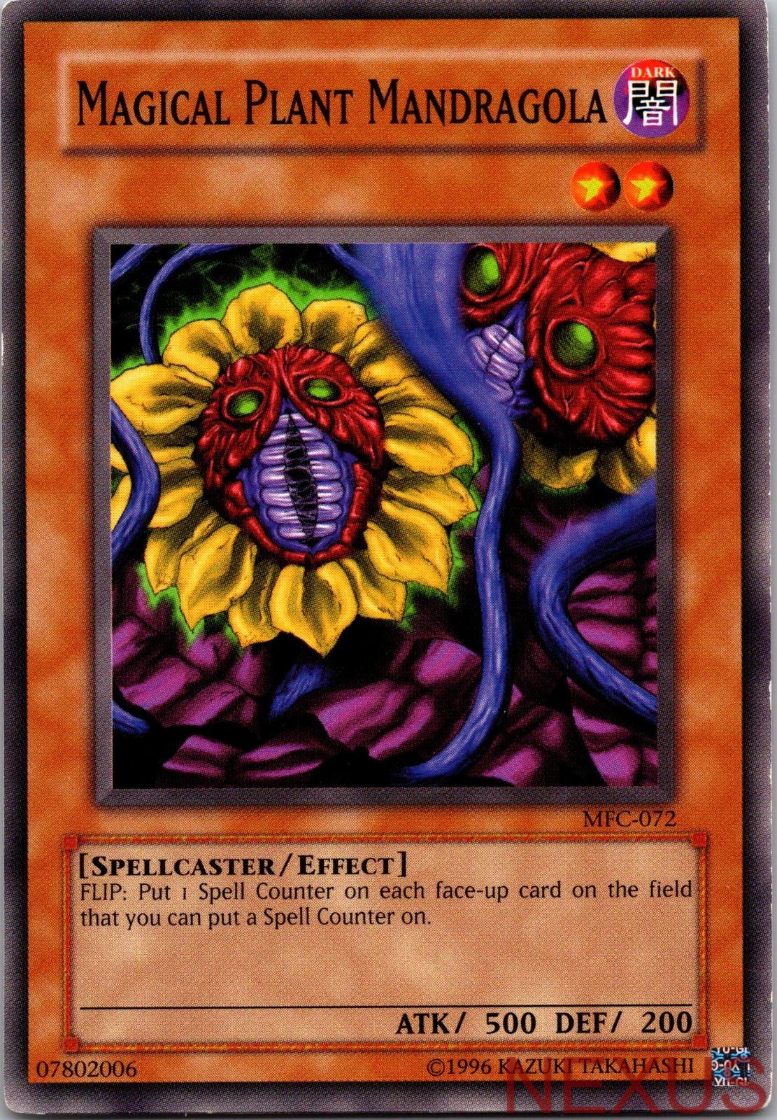 Magical Plant Mandragola MFC-072 Common Unlimited Lightly Played