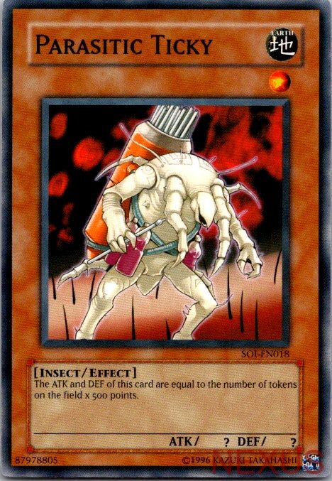 Parasitic Ticky SOI-EN018 Common Shadow of Infinity Yu-Gi-Oh Unlimited Near Mint