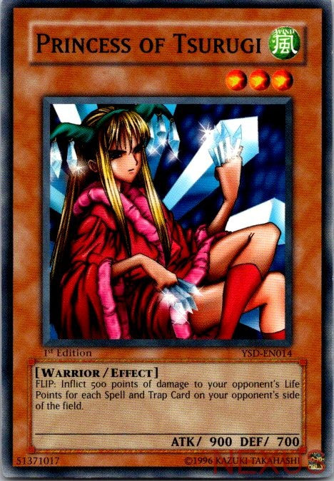 Princess of Tsurugi YSD-EN014 Common Starter Deck 2006 Yu-Gi-Oh 1st Edition NM