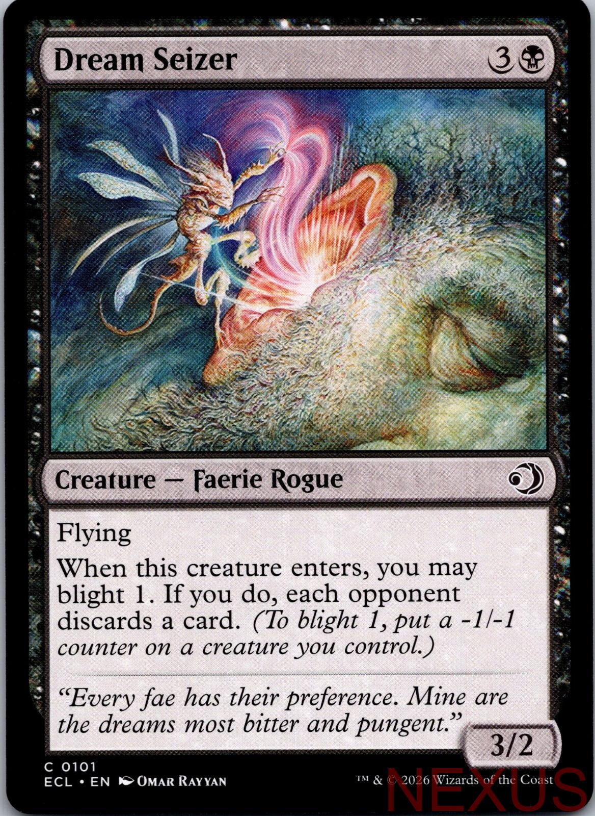 Dream Seizer 101 Common Near Mint