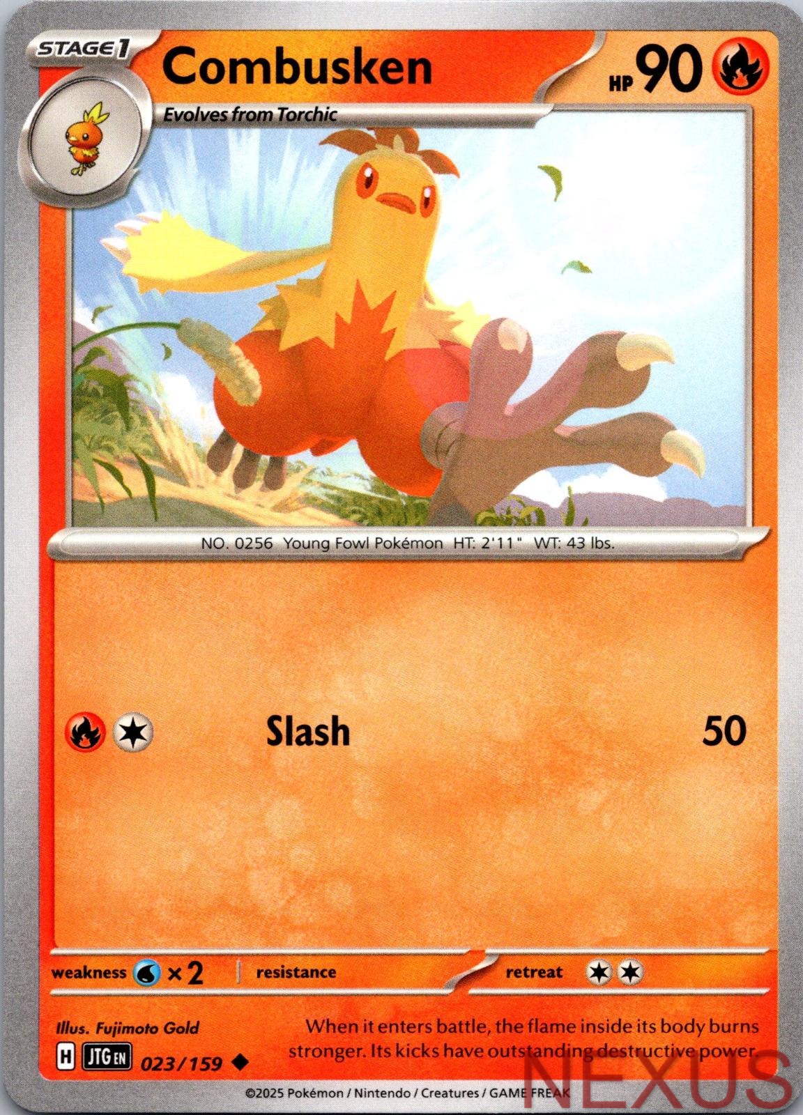 Combusken 023/159 Uncommon Near Mint