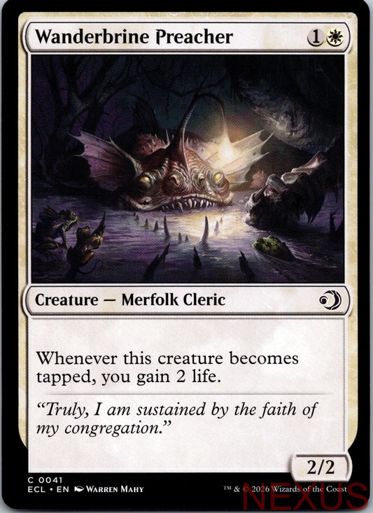 Wanderbrine Preacher 41 Common Near Mint