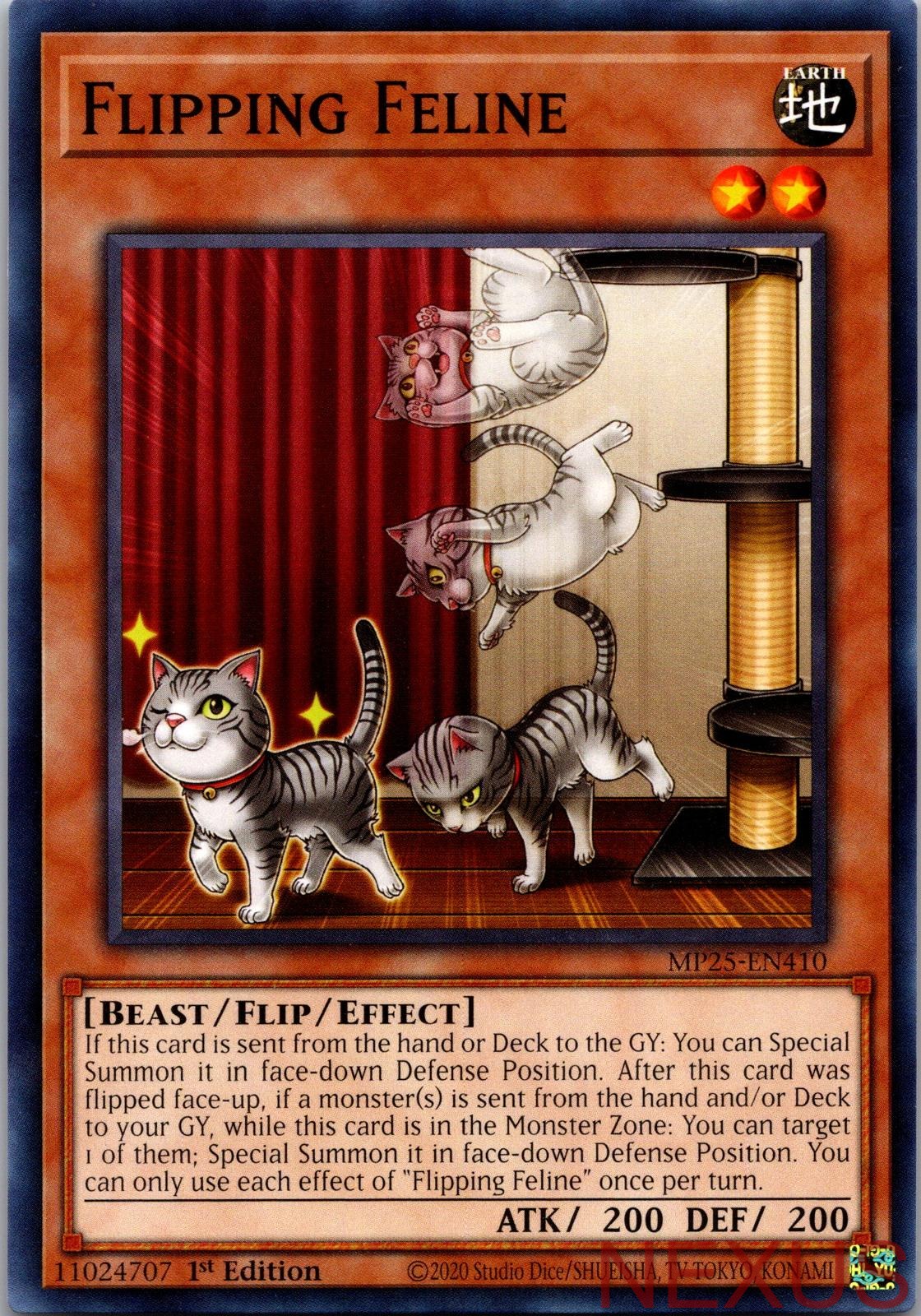 Flipping Feline MP25-EN410 Common 1st Edition Near Mint