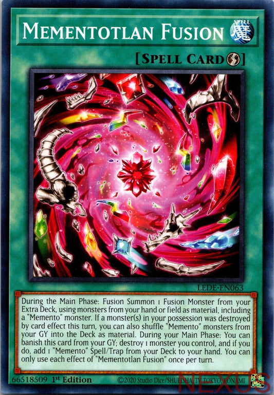 Mementotlan Fusion LEDE-EN063 Common Legacy of Destruction 1st Edition Near Mint