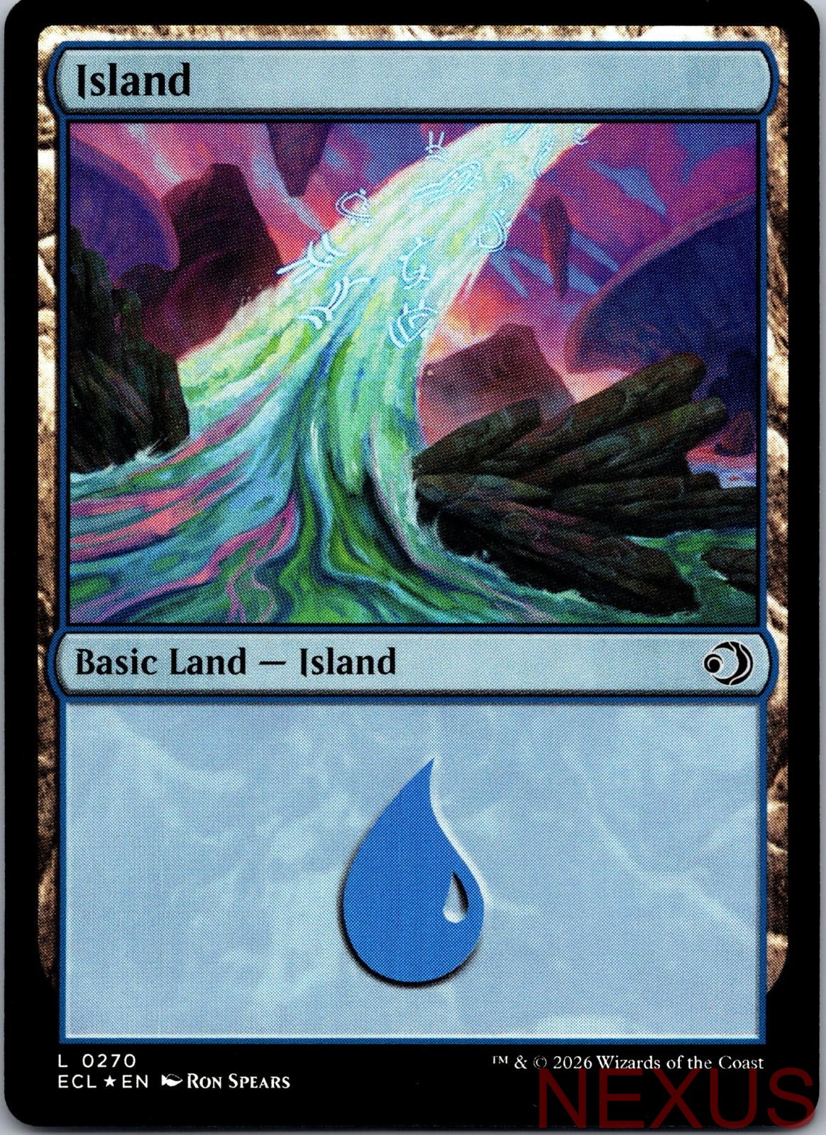 Island (0270) 270 Land Foil Near Mint