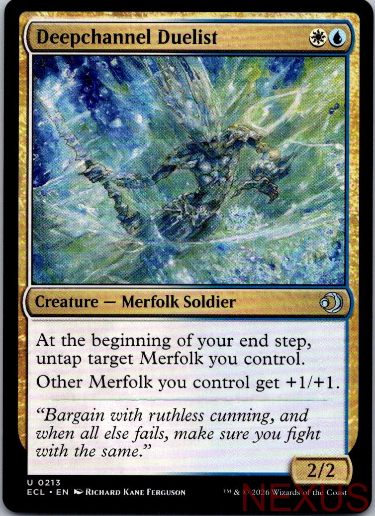 Deepchannel Duelist 213 Uncommon Near Mint