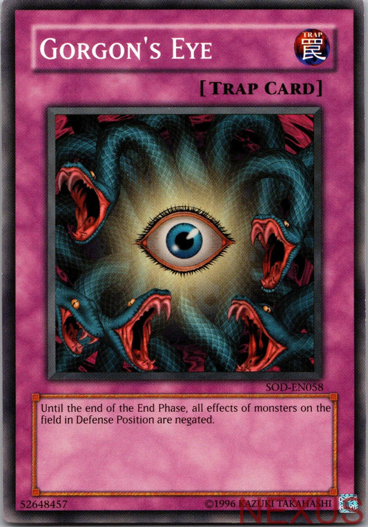 Gorgon's Eye SOD-EN058 Common Soul of the Duelist Unlimited Near Mint